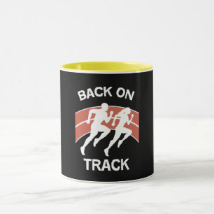 Mug Coureurs de piste d'athlétisme Athlètes de piste