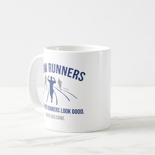 Mug Coureurs lents (Devant gauche)