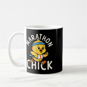 Mug Coureuse à pied Coureuse de demi-marathon Fille au
