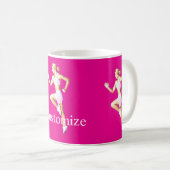 Mug Coureuse Féminine en Forme Thunder_Cove (Devant droit)