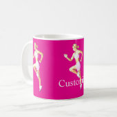 Mug Coureuse Féminine en Forme Thunder_Cove (Devant gauche)