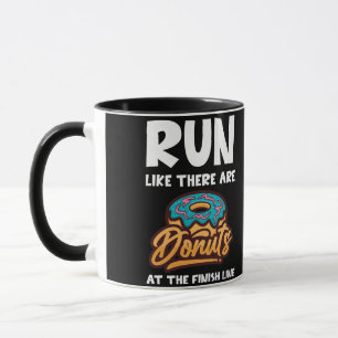 Mug Courez Comme S'Il Y Avait Des Donuts Au Marathon D
