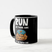 Mug Courez Comme S'Il Y Avait Des Donuts Au Marathon D (Devant gauche)
