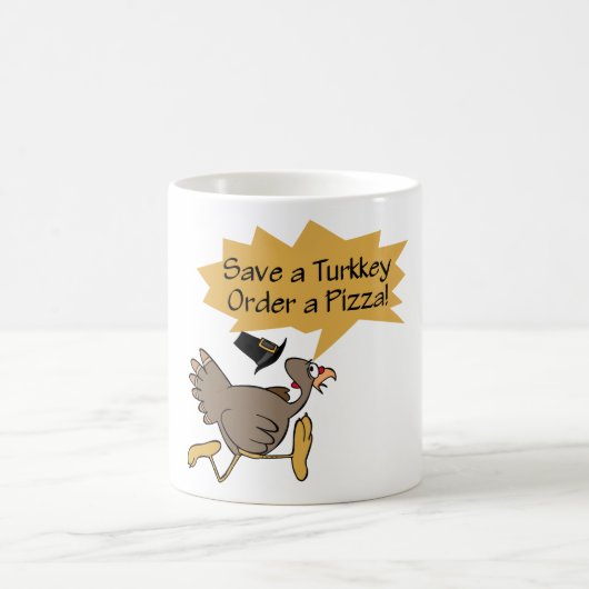 Mug Courez la chemise partie de thanksgiving de la (Centre)