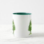 Mug Courez la course de forêt (Centre)