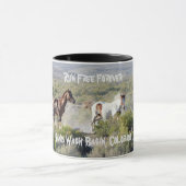 Mug Courez librement pour toujours (Centre)