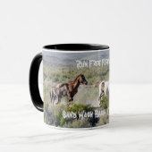 Mug Courez librement pour toujours (Devant gauche)