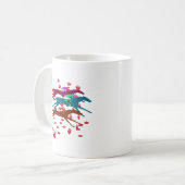 Mug Courez pour la course de chevaux 2016 de roses (Devant gauche)