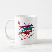 Mug Courez pour la course de chevaux 2016 de roses (Gauche)