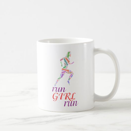 Mug Courez une fille, courez (Droite)