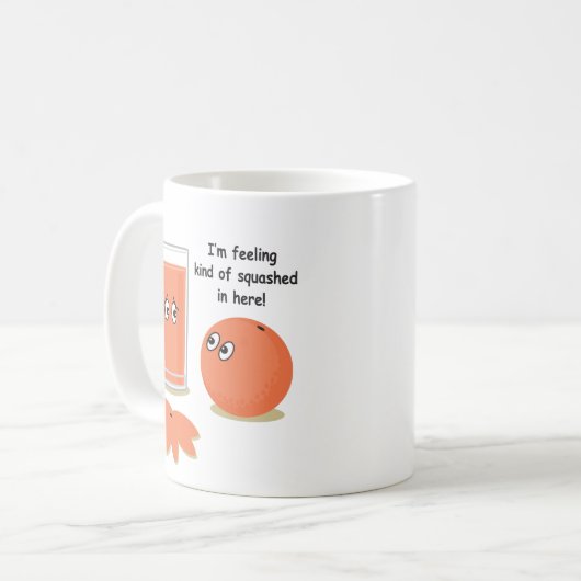 Mug Courge orange (Devant gauche)