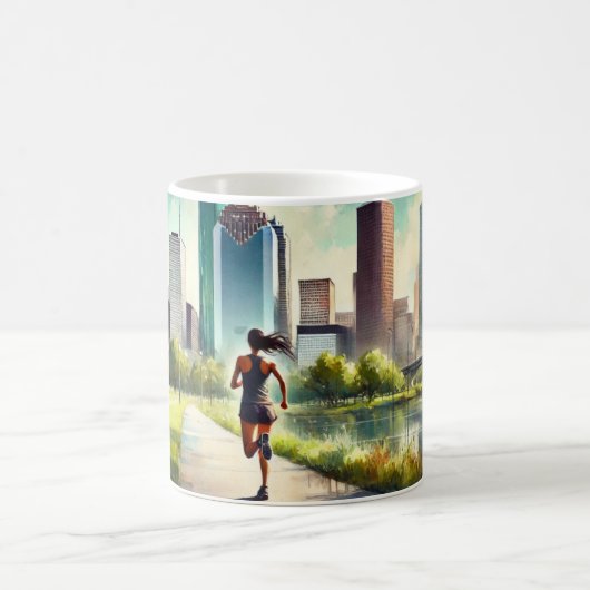 Mug Courir à Houston Texas (Centre)