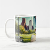 Mug Courir à Houston Texas (Gauche)