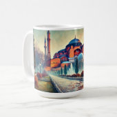 Mug Courir à Istanbul Sainte-Sophie (Devant gauche)