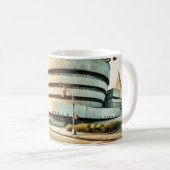 Mug Courir à New York Guggenheim (Devant droit)