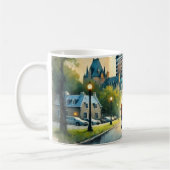 Mug Courir à Québec Château Frontenac (Gauche)