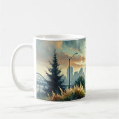 Mug Courir à Seattle Space Needle (Gauche)