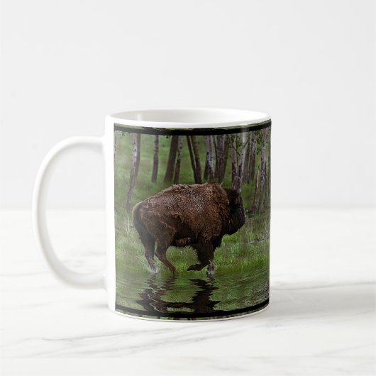 Mug Courir le concepteur de Buffalo & Forest Bison-amo (Gauche)