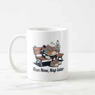 Mug Courir maintenant, faire la sieste plus tard – Cad