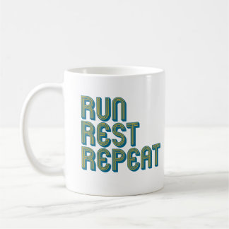 Mug Courir Repos Répéter