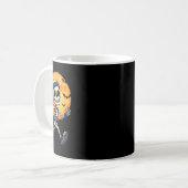 Mug Courir Squelette drôle Costume d'Halloween Hommes (Devant gauche)
