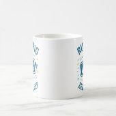 Mug Courir sur les idées et zéro sommeil Drôle amusant (Centre)