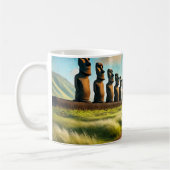 Mug Courir sur l'île de Pâques (Gauche)