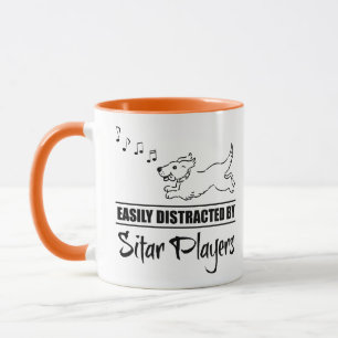 Mug Courir un chien facilement distrait par les joueur
