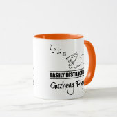 Mug Courir un chien facilement distrait par les joueur (Devant droit)