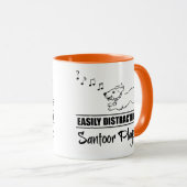 Mug Courir un chien facilement distrait par les joueur (Devant droit)