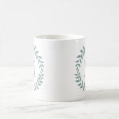 Mug Couronne botanique vert sauge poussiéreux Monogram (Centre)
