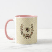 Mug Couronne d'abeilles vintage (Gauche)