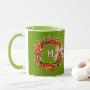 Mug Couronne de chili colorée du Sud-Ouest personnalis