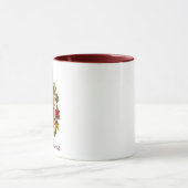 Mug Couronne de fête photo cadeau (Centre)