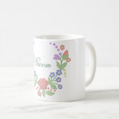 Mug Couronne de fleurs (Devant droit)