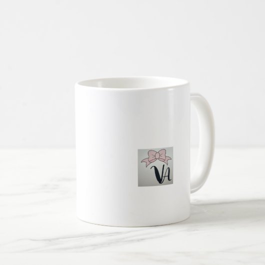 Mug Couronne de fleurs de lapin (Devant droit)
