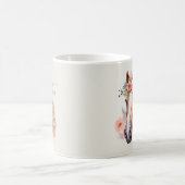 Mug Couronne de fleurs rustique de ferme familiale Che (Centre)