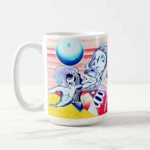 Mug Couronne de la mort - Peinture à l'huile