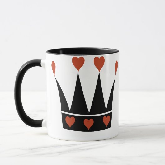 Mug Couronne de la Reine de Cœur (Gauche)