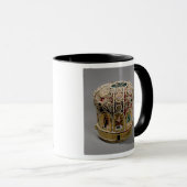 Mug Couronne de mitre réglée avec des perles et de (Devant droit)