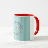 Mug Couronne de Noël (Devant droit)