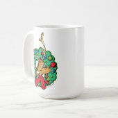 Mug Couronne de Noël de Grinch | Max (Devant gauche)