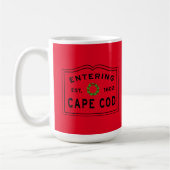 Mug Couronne de Noël entrant Cape Cod (Gauche)