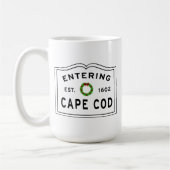 Mug Couronne de Noël entrant Cape Cod (Gauche)