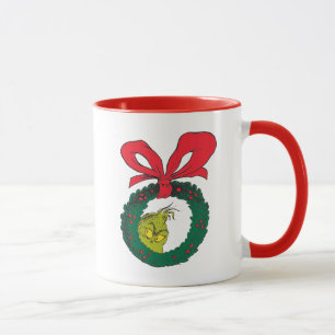 Mug Couronne de Noël Grinch Classique