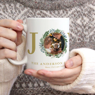 Mug Couronne de Noël "Joie" Photo