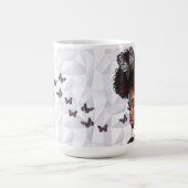 Mug Couronne de papillon Sérénité Art (Centre)
