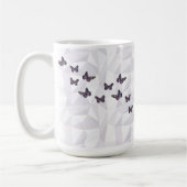 Mug Couronne de papillon Sérénité Art (Gauche)
