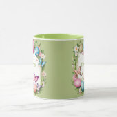 Mug Couronne de Pâques : Joyeuses Pâques - (Centre)