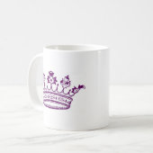Mug Couronne de pourpre royal (Devant gauche)